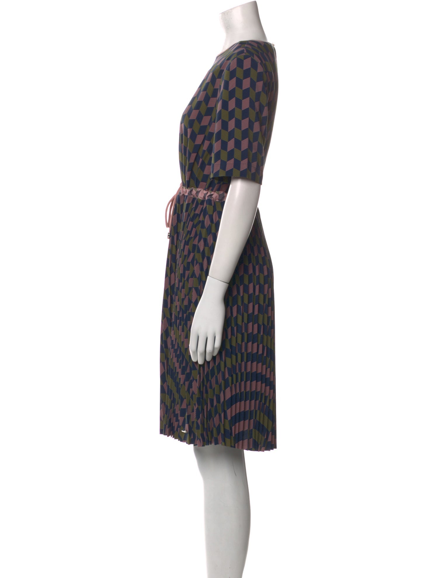 Ted Baker Printed Knee-Length Dress