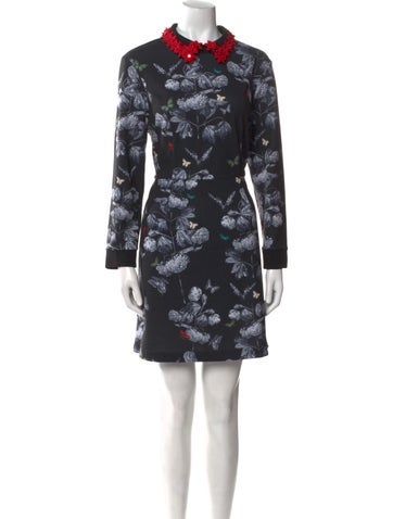Ted Baker Dresses Floral Print Mini Dress XL
