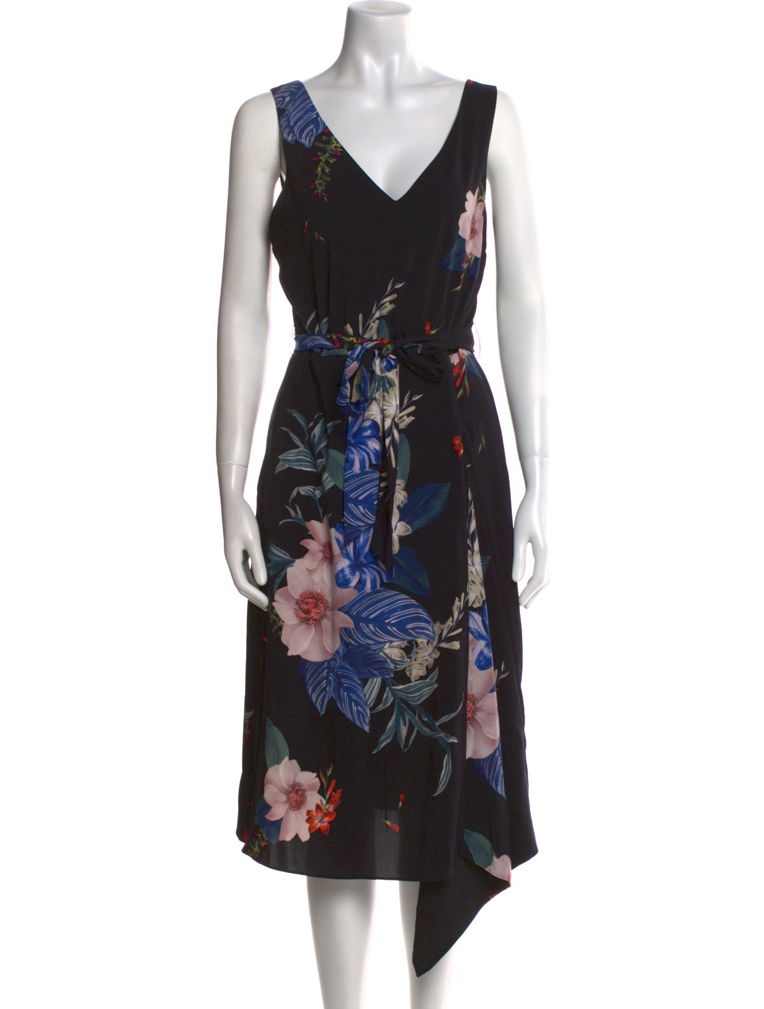 Ted Baker Floral Print Long Dress