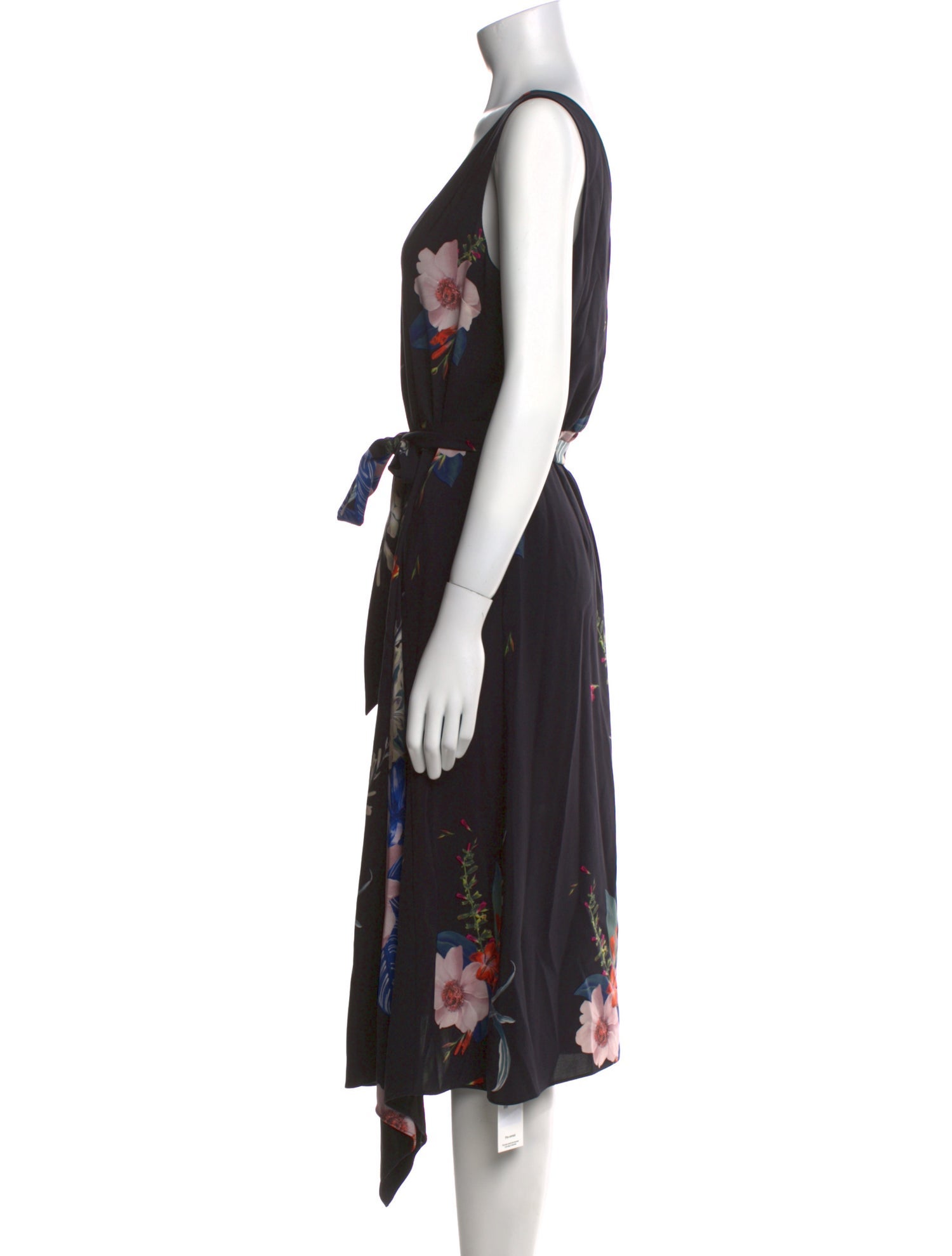 Ted Baker Floral Print Long Dress