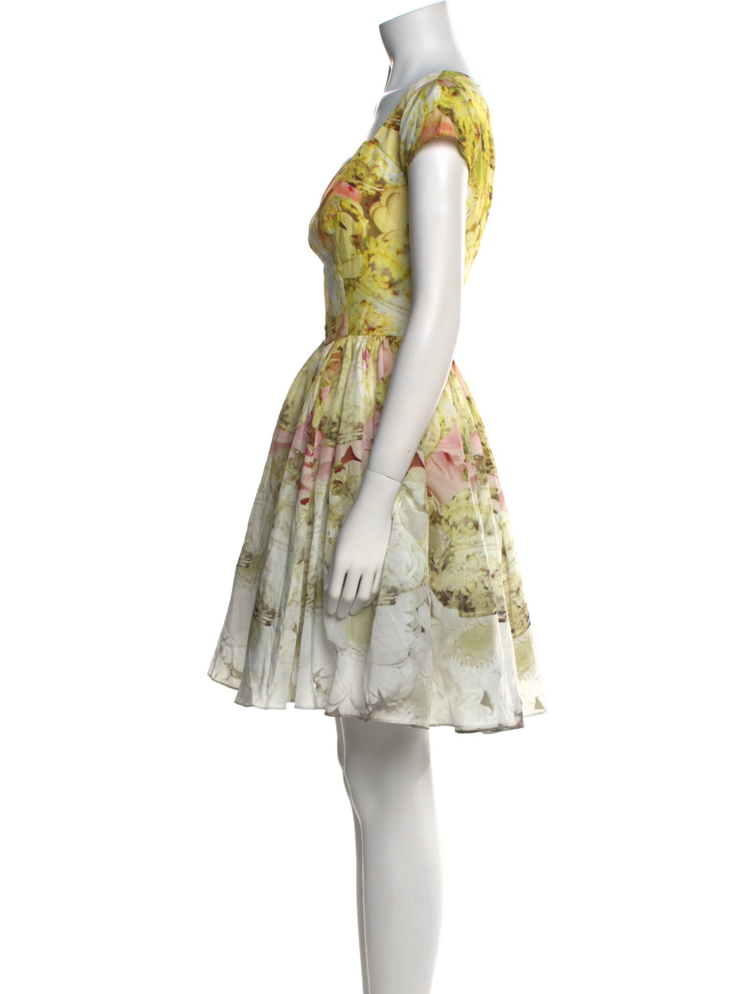 Ted Baker Floral Print Mini Dress w/ Tags