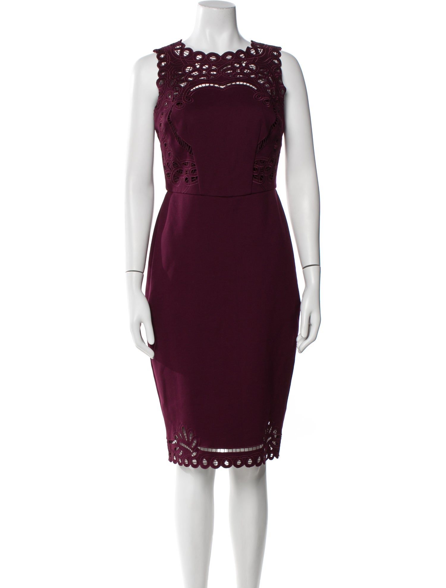 Ted Baker Crew Neck Knee-Length Dress