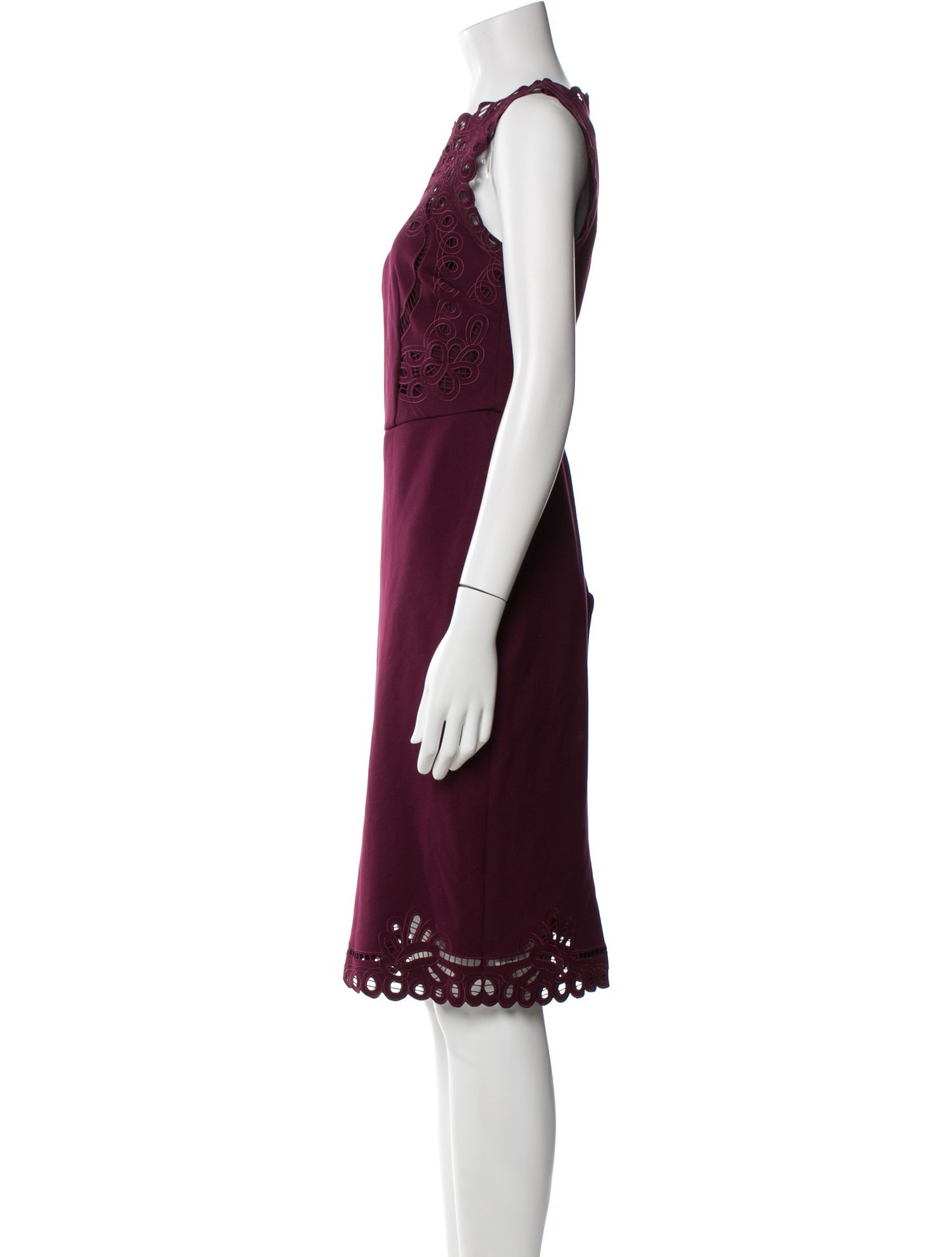 Ted Baker Crew Neck Knee-Length Dress