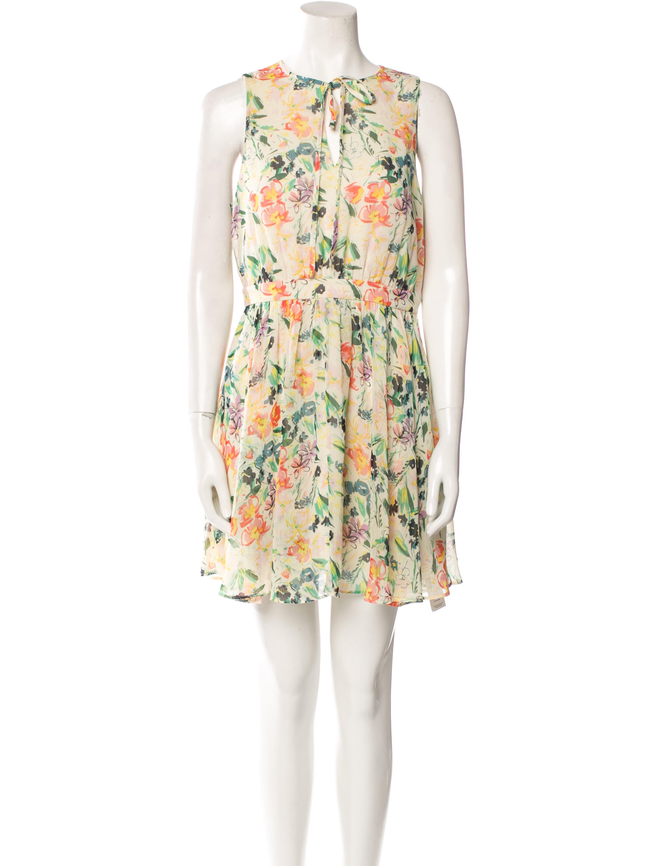 Ted Baker Floral Print Mini Dress