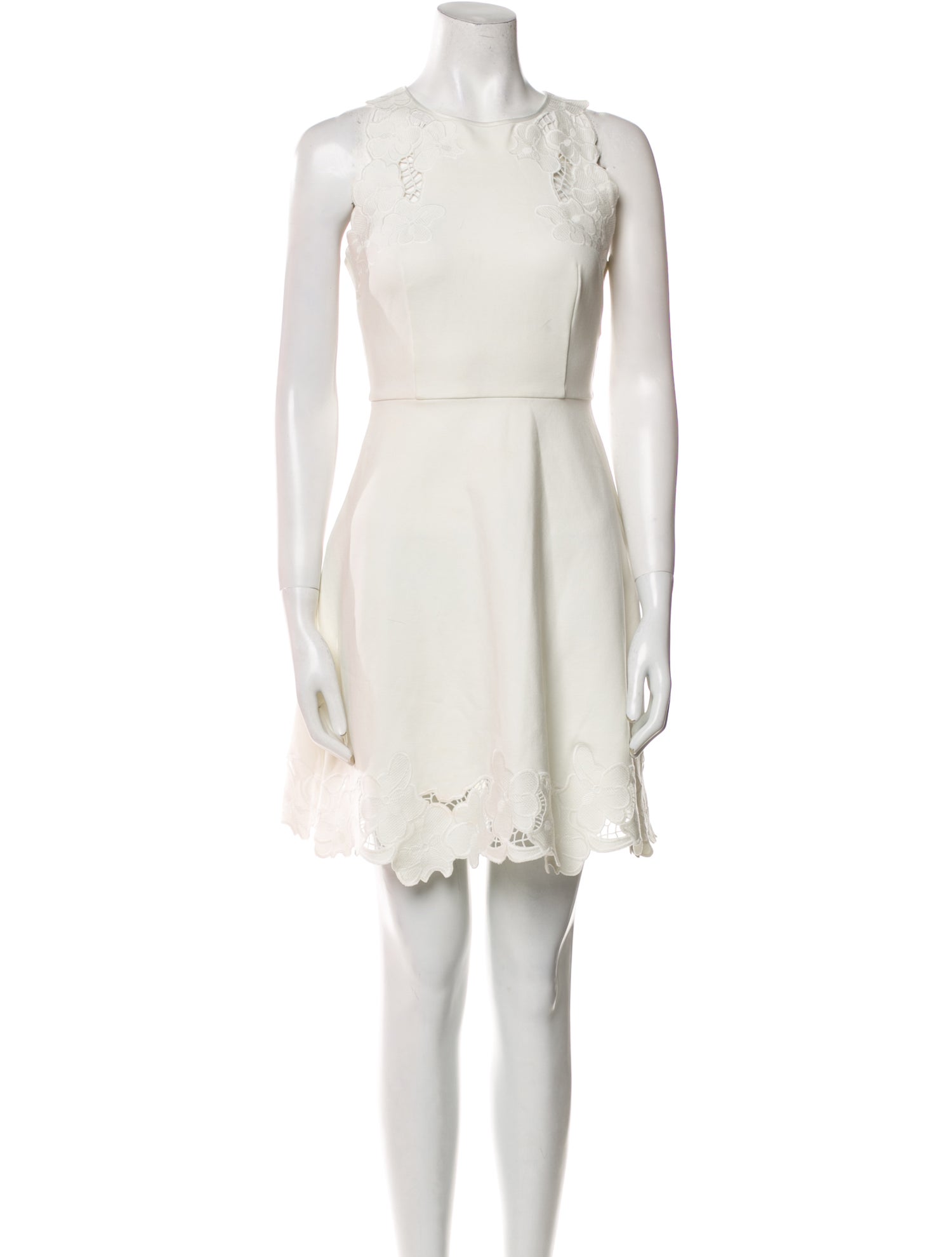 Ted Baker Crew Neck Mini Dress