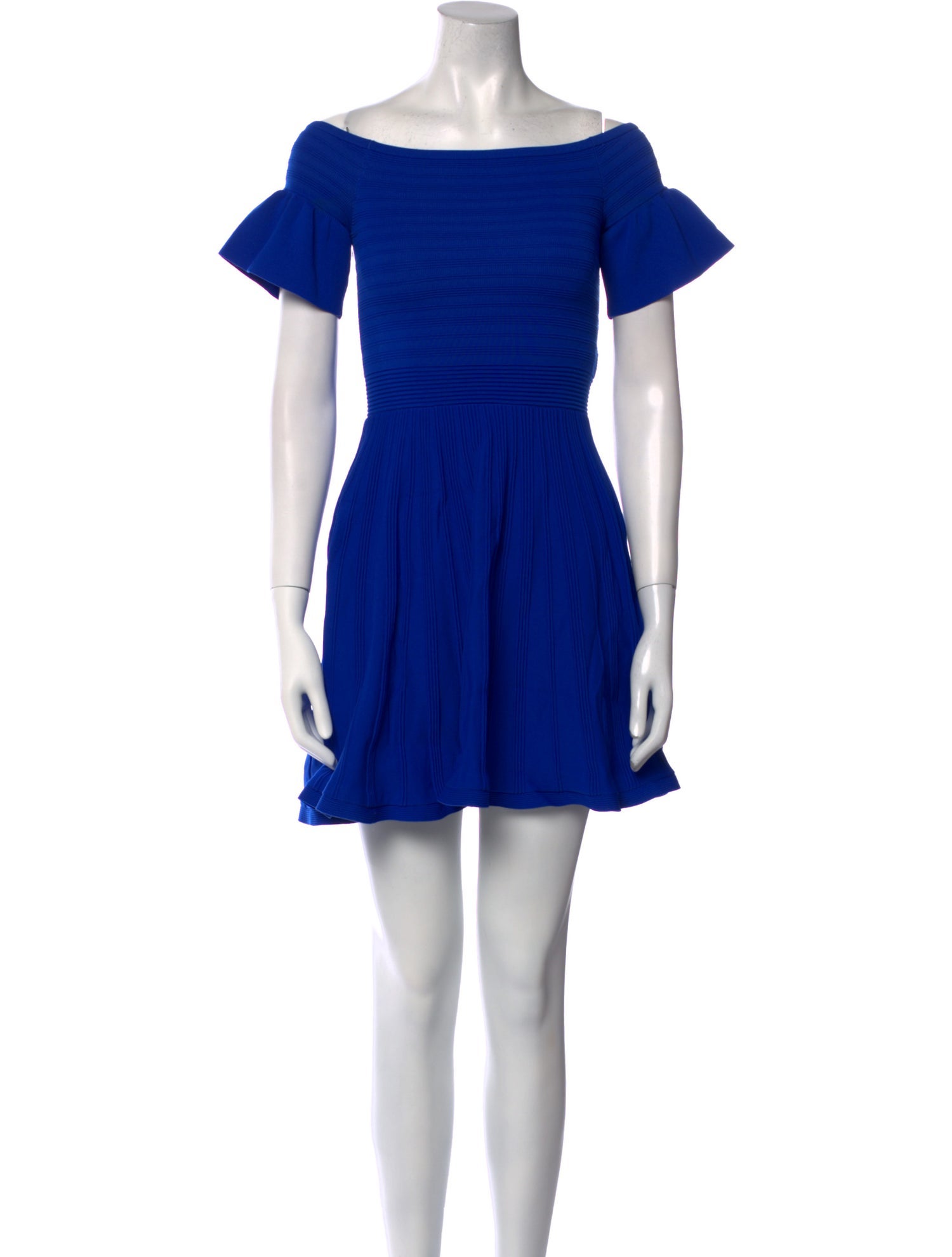 Ted Baker Bateau Neckline Mini Dress