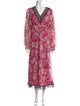 Ted Baker Floral Print Long Dress