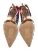 Ted Baker Patent Leather Printed Slingback Pumps