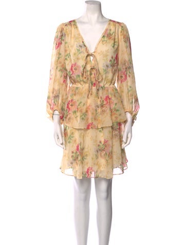 Ted Baker Dresses Floral Print Mini Dress XL