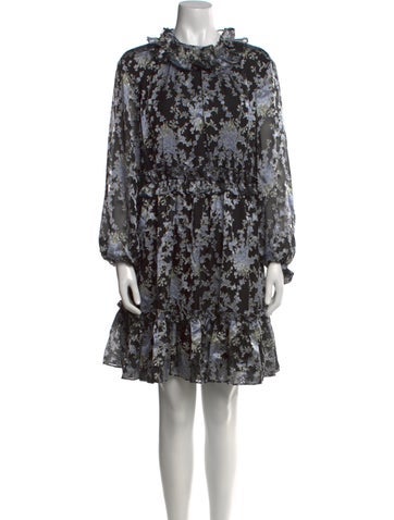 Ted Baker Dresses Floral Print Knee-Length Dress XXL