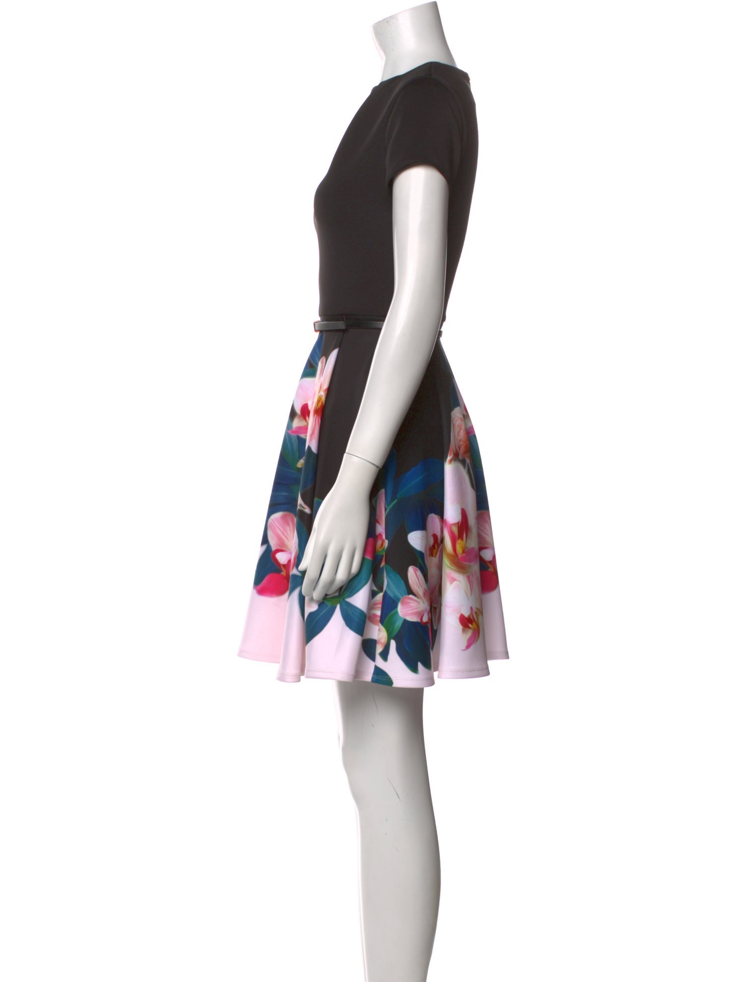 Ted Baker Floral Print Mini Dress