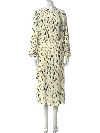 Ted Baker Printed Long Dress