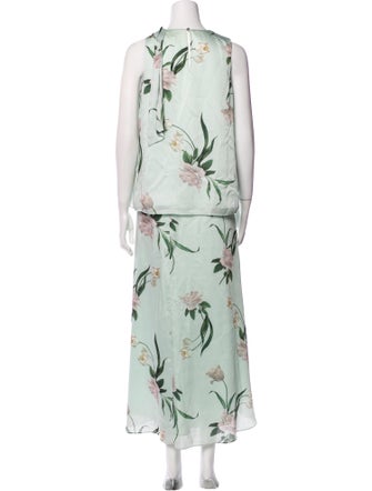 Ted Baker Floral Print Skirt Set