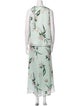 Ted Baker Floral Print Skirt Set