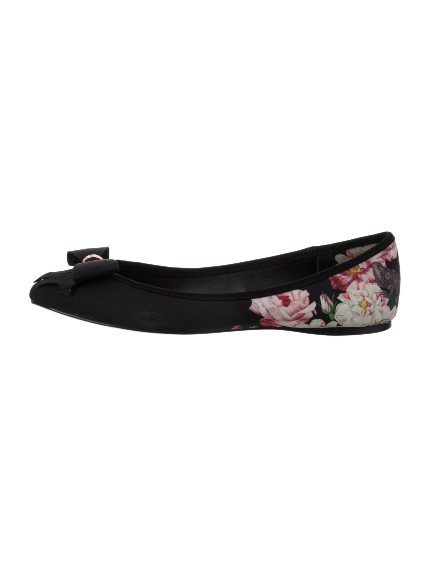 Ted Baker Floral Print Ballet Flats