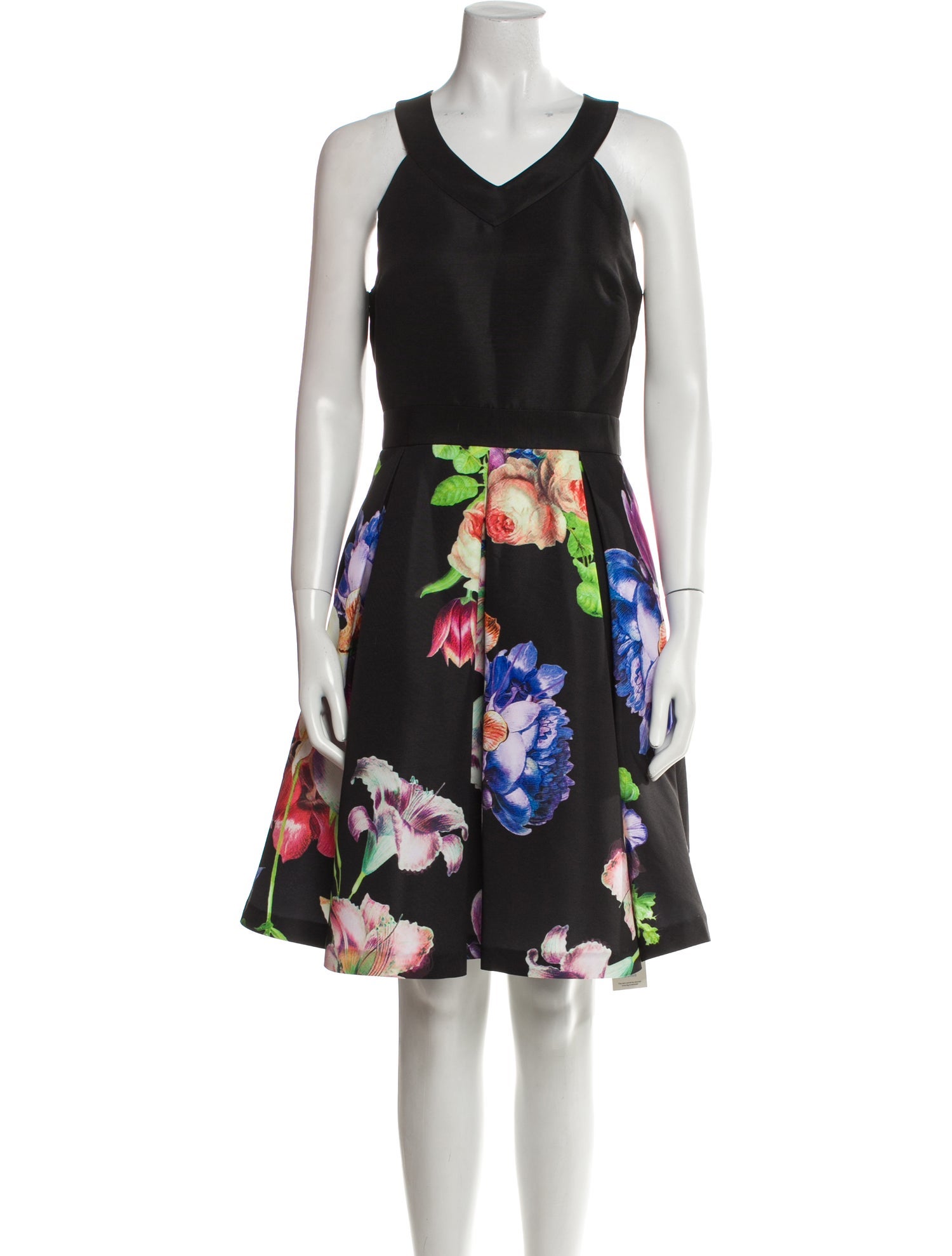 Ted Baker Floral Print Knee-Length Dress