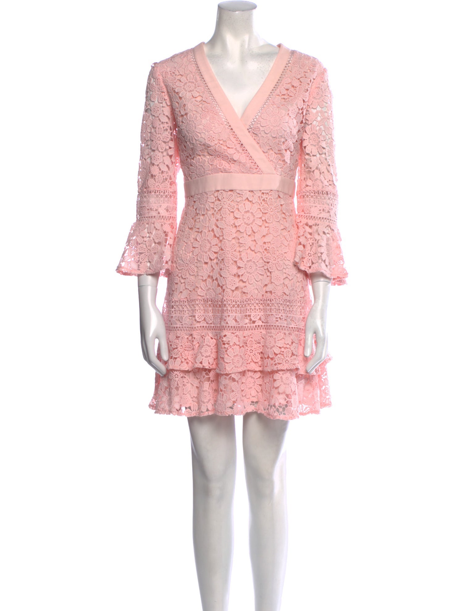 Ted Baker Lace Pattern Mini Dress