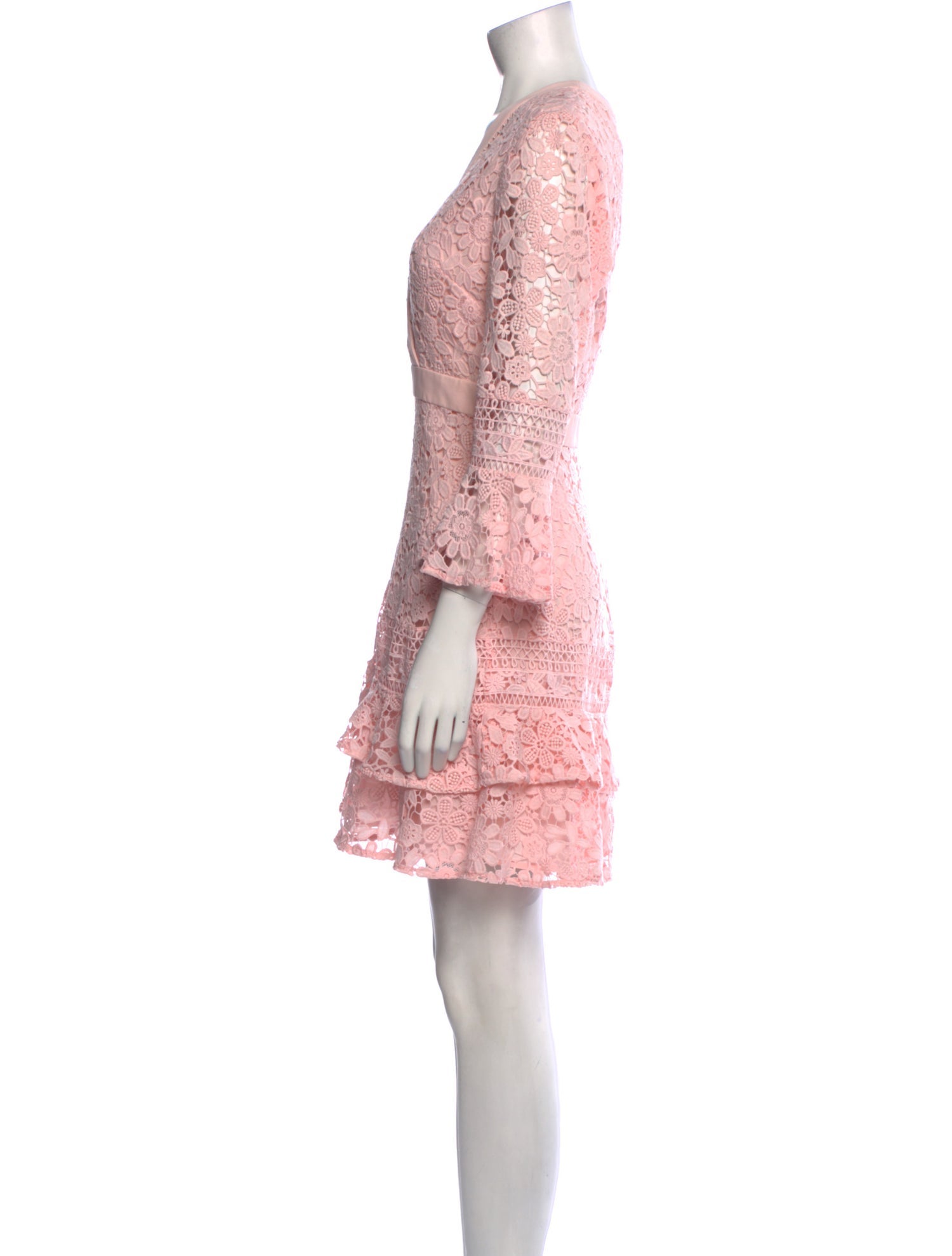 Ted Baker Lace Pattern Mini Dress