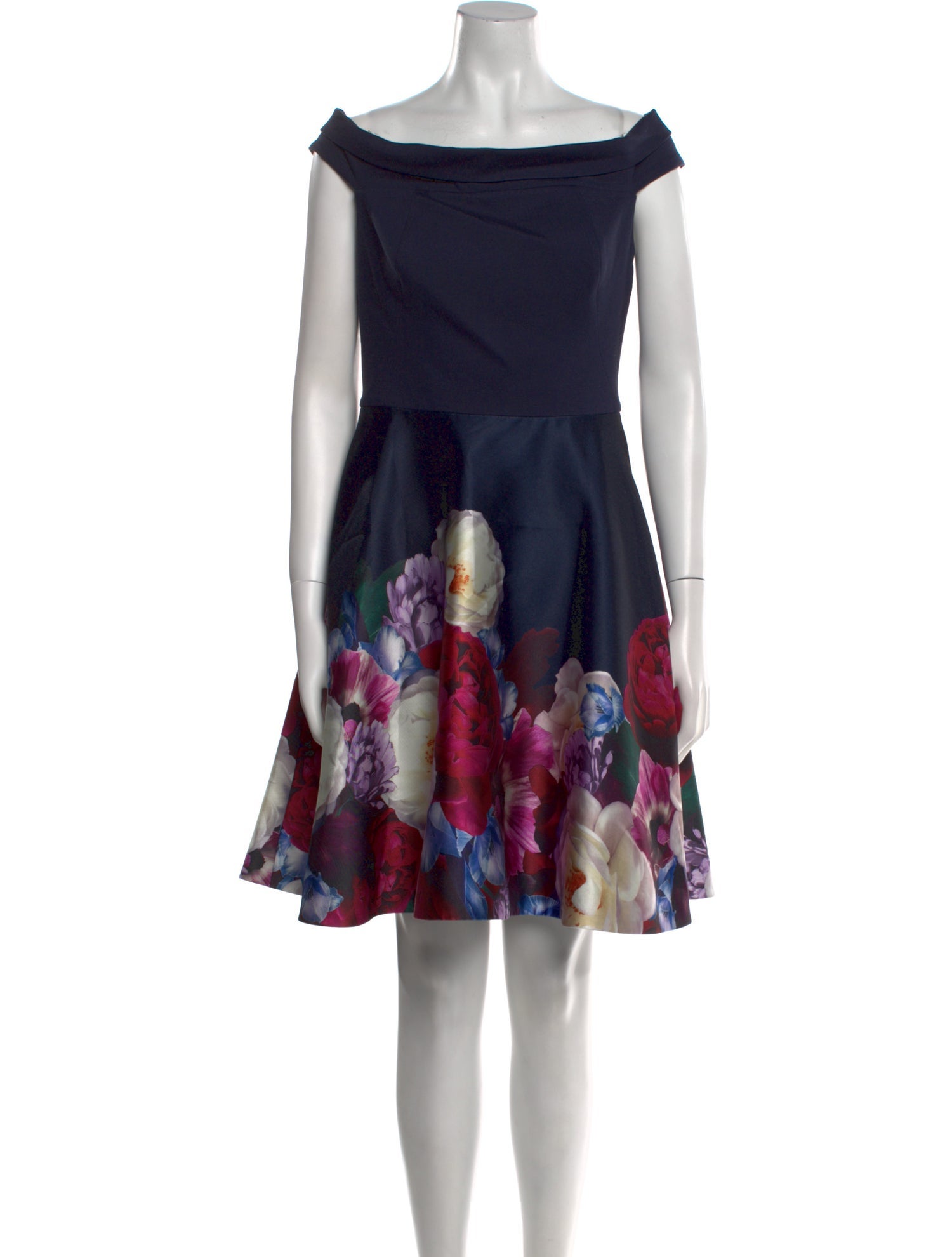 Ted Baker Floral Print Mini Dress