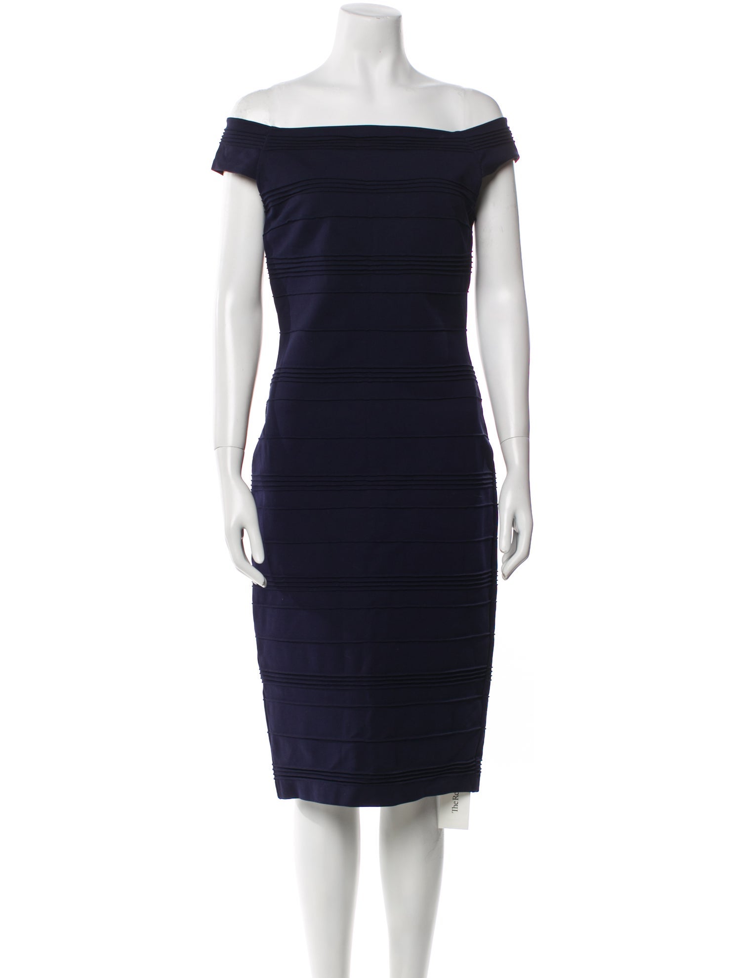 Ted Baker Off-The-Shoulder Knee-Length Dress