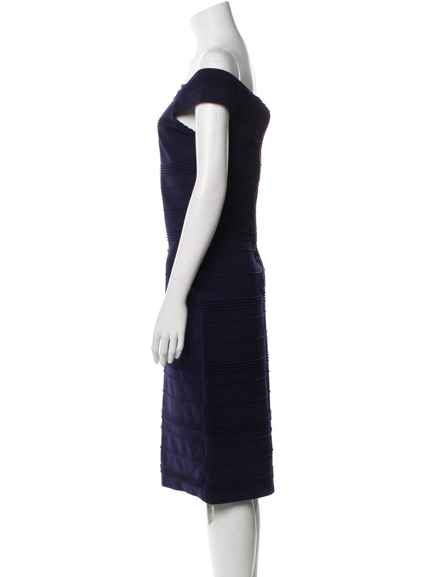 Ted Baker Off-The-Shoulder Knee-Length Dress