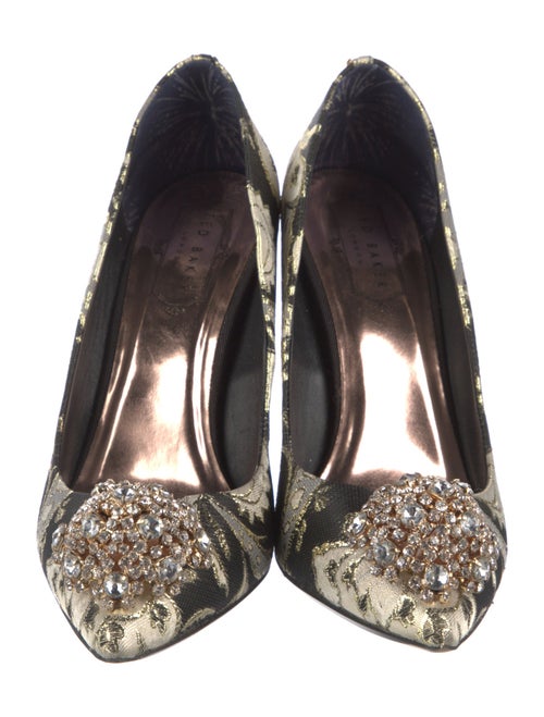 Ted Baker Printed Crystal Embellishments Pumps