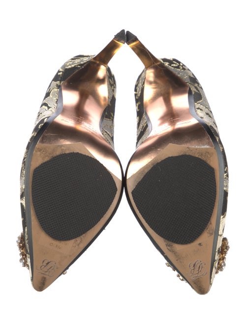 Ted Baker Printed Crystal Embellishments Pumps
