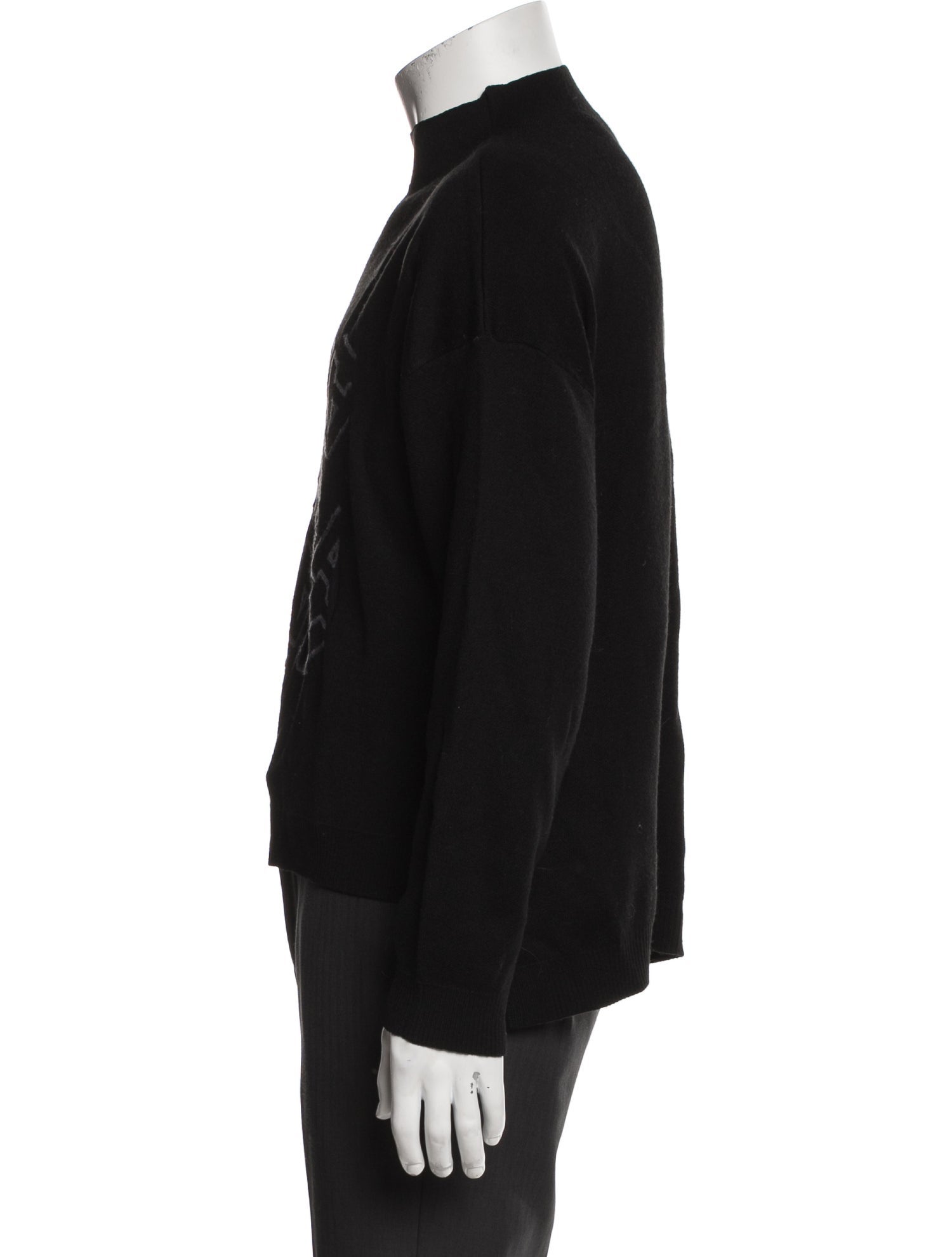 Ted Baker Graphic Print Mock Neck Pullover