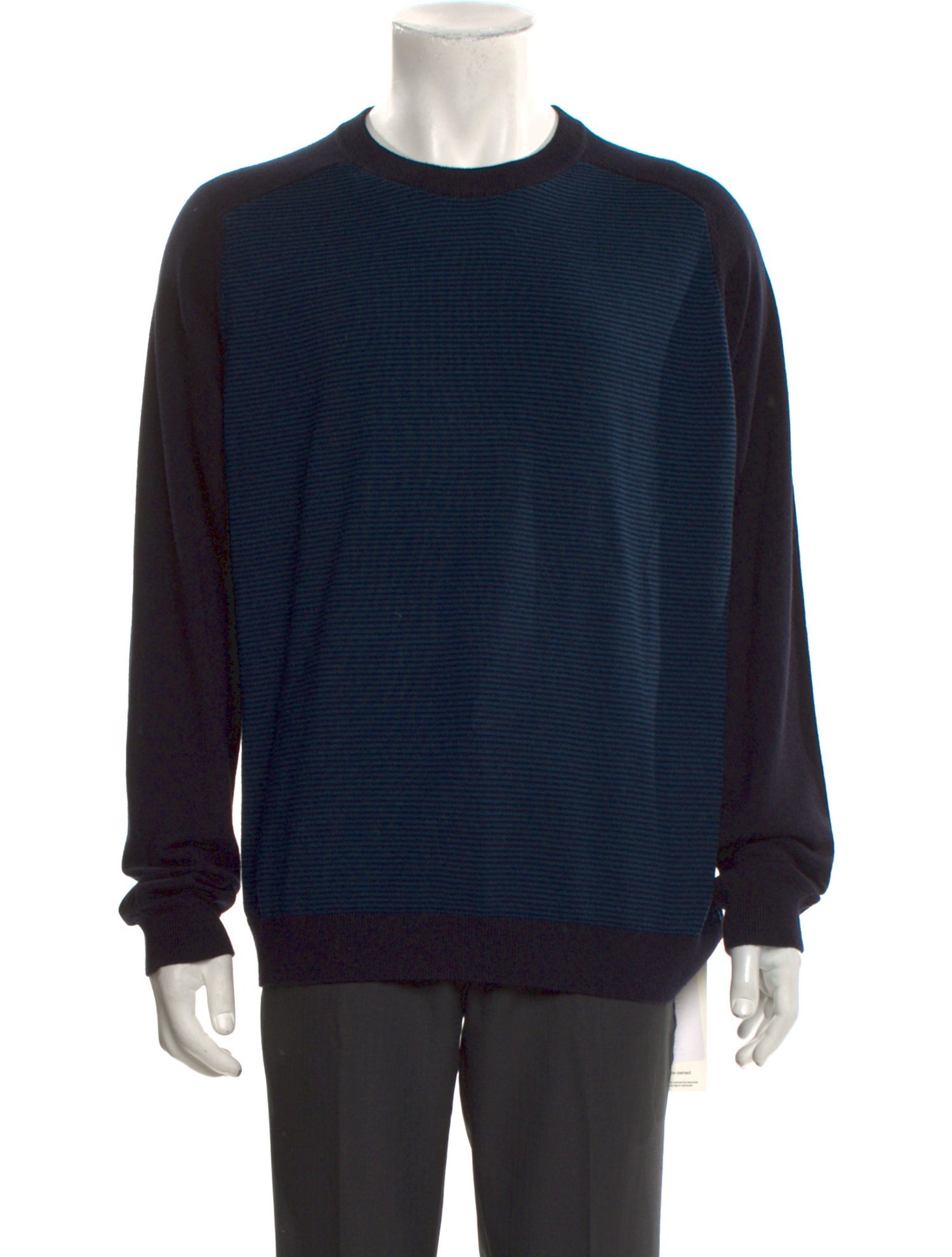 Ted Baker Wool Colorblock Pattern Pullover