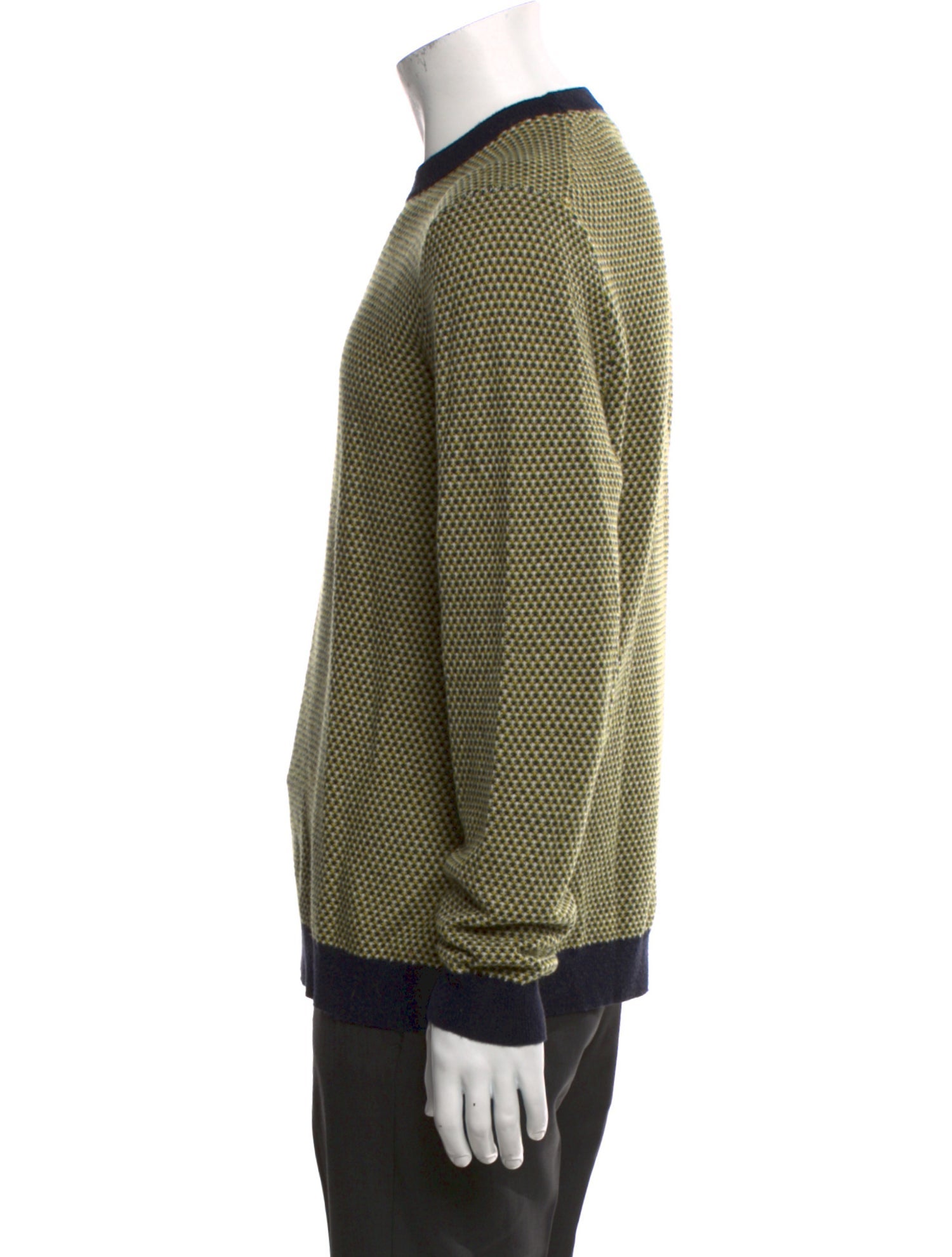 Ted Baker Plaid Print Crew Neck Pullover