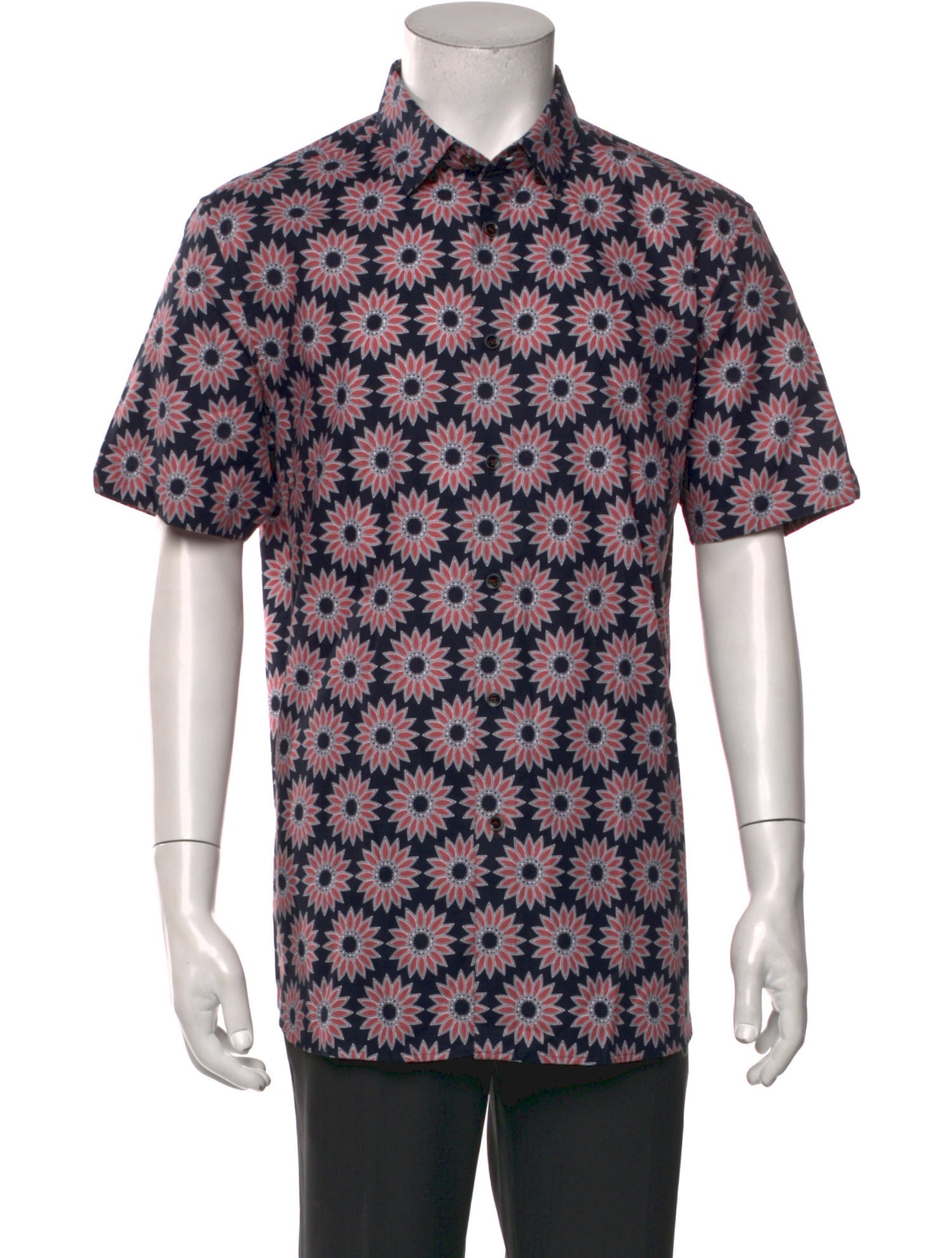 Ted Baker Printed Short Sleeve Shirt