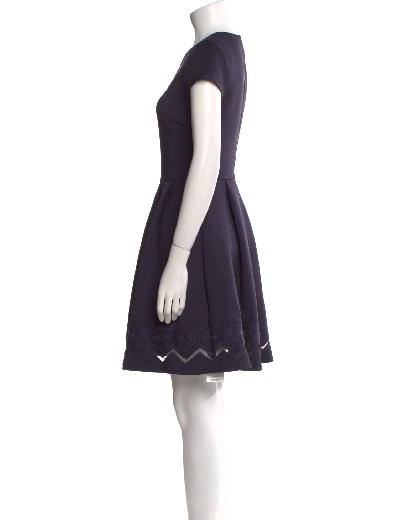Ted Baker Crew Neck Mini Dress