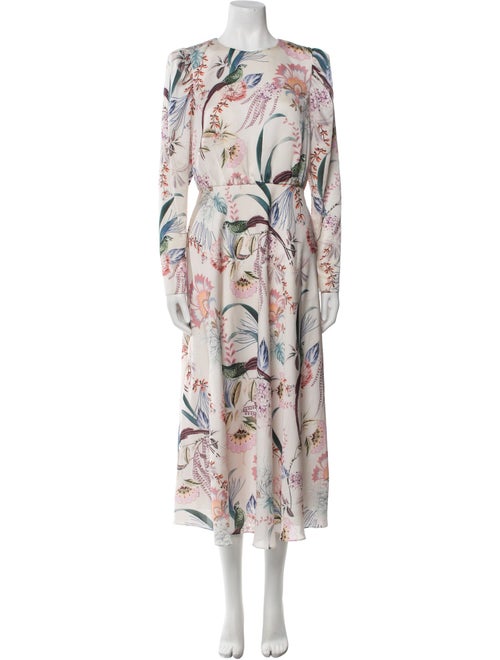 Ted Baker Floral Print Long Dress