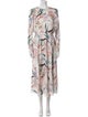 Ted Baker Floral Print Long Dress