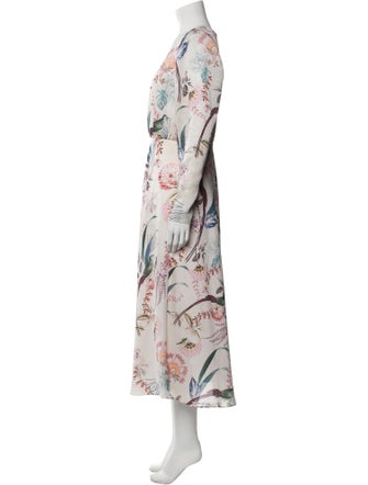 Ted Baker Floral Print Long Dress