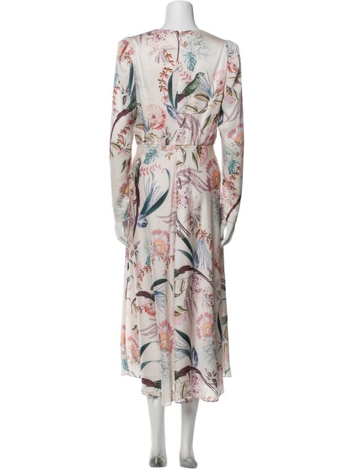 Ted Baker Floral Print Long Dress