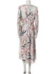 Ted Baker Floral Print Long Dress