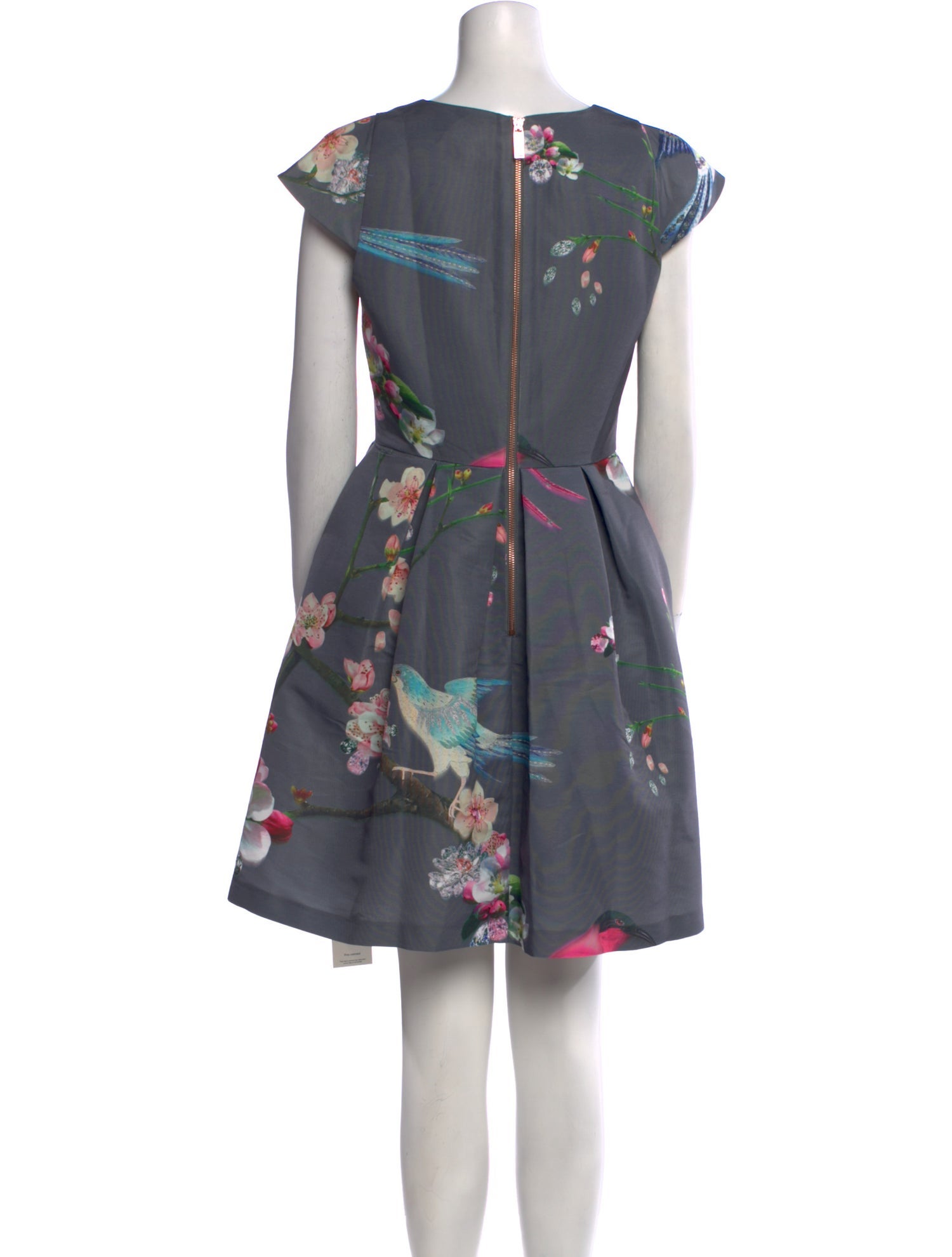 Ted Baker Floral Print Mini Dress