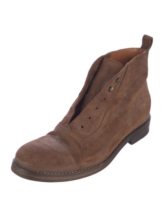 Sartore Suede Lace-Up Boots