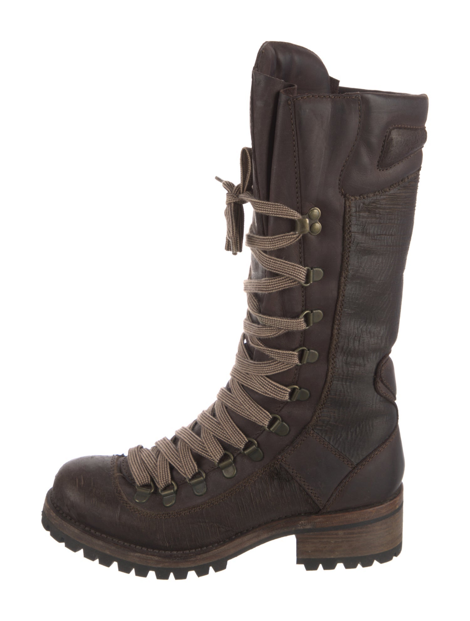 Sartore Leather Combat Boots