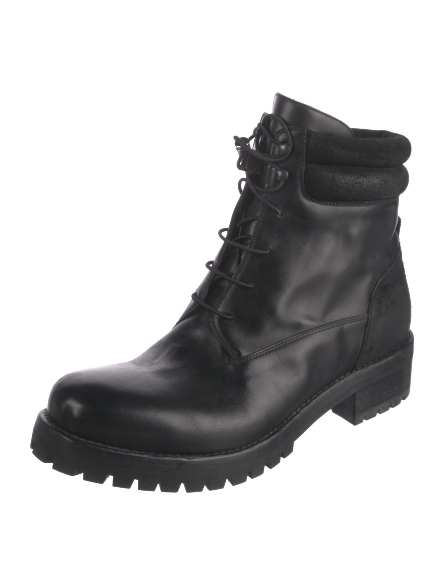 Sartore Leather Combat Boots