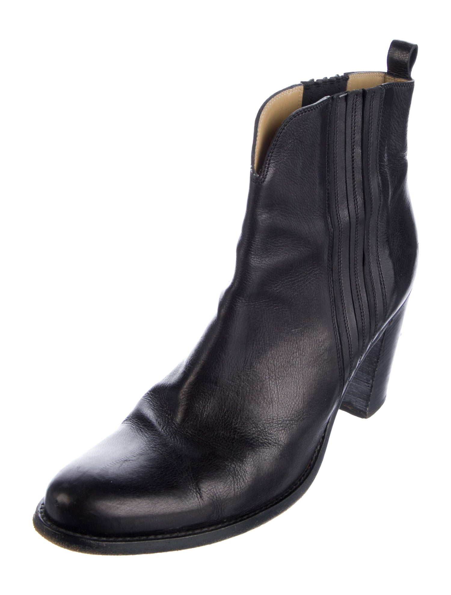 Sartore Leather Chelsea Boots