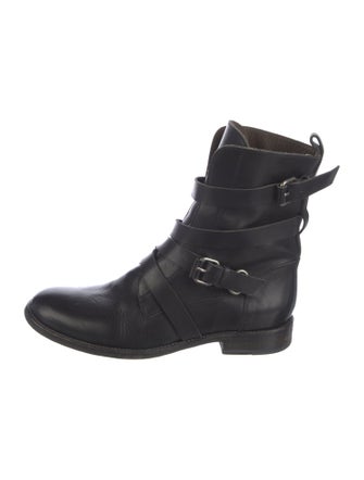 Sartore Leather Combat Boots