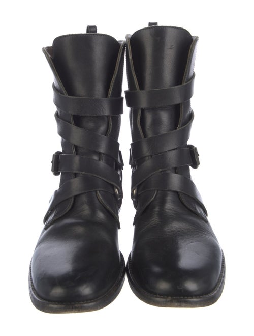 Sartore Leather Combat Boots