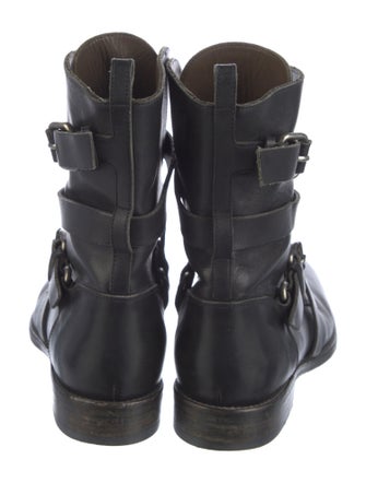 Sartore Leather Combat Boots