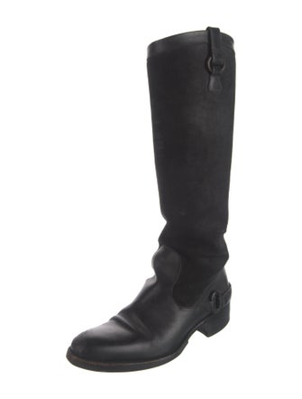 Sartore Suede Riding Boots