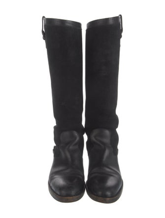 Sartore Suede Riding Boots