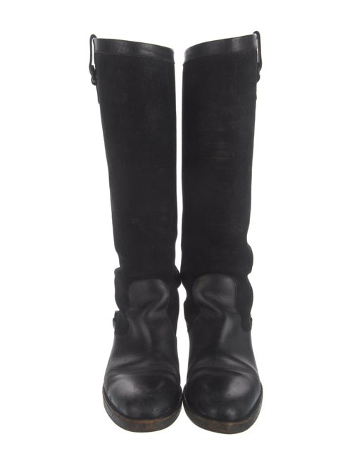 Sartore Suede Riding Boots