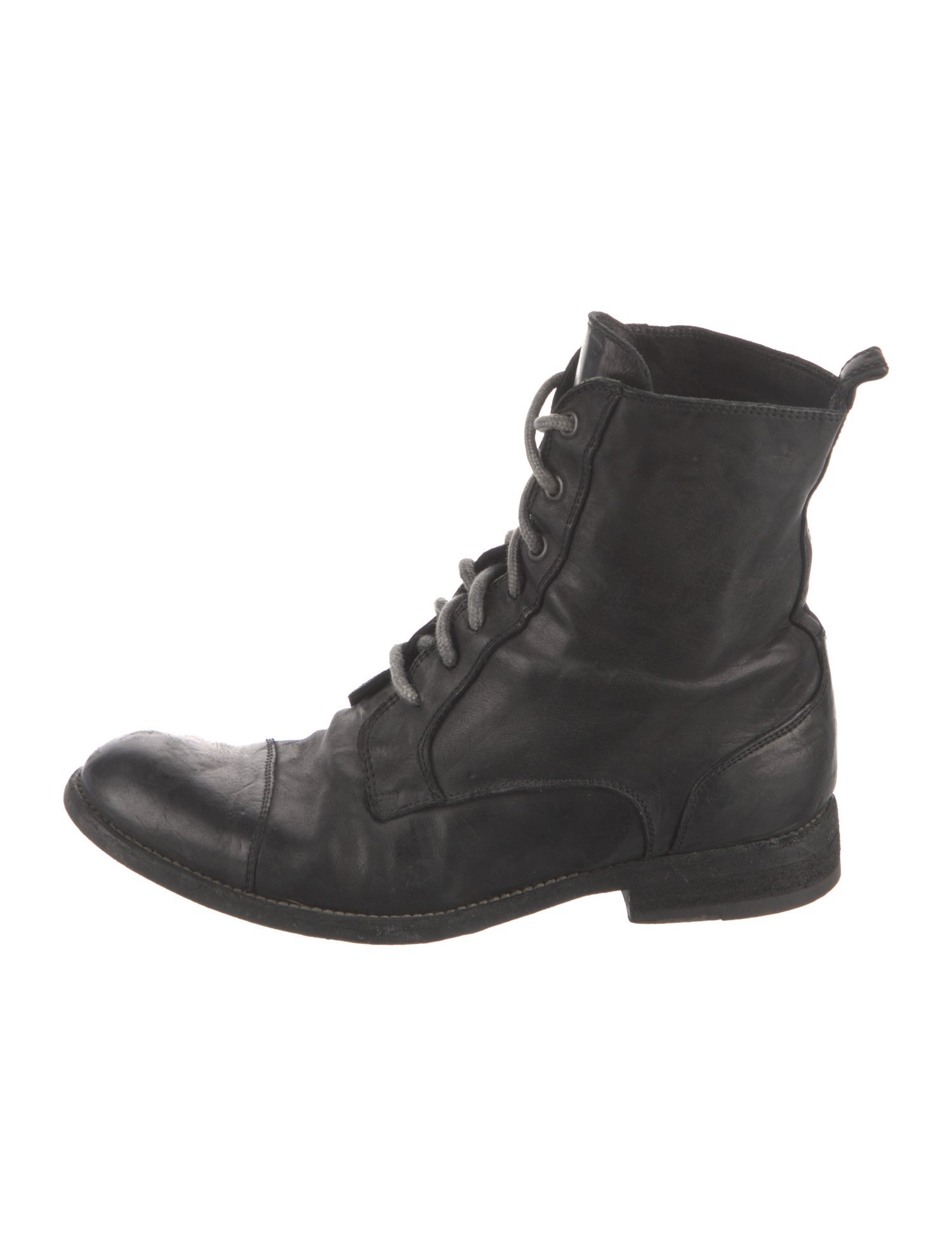 Sartore Leather Combat Boots