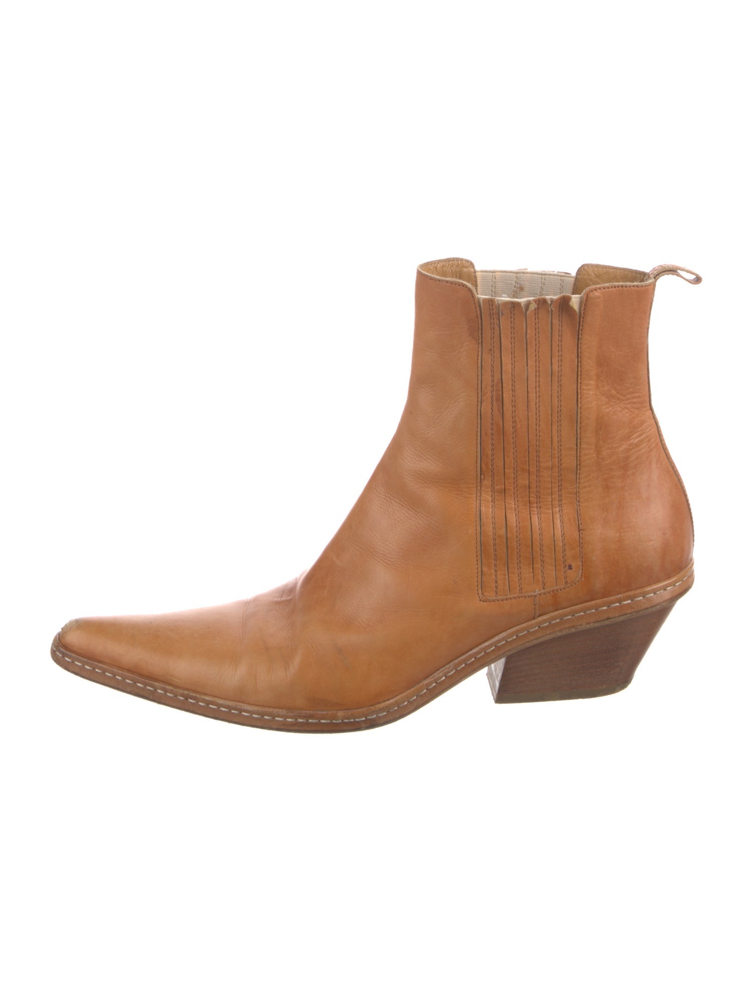 Sartore Leather Chelsea Boots